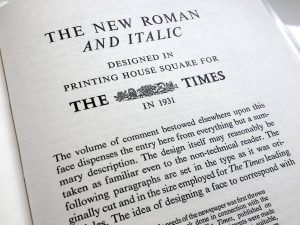 Tally of Types - Times New Roman