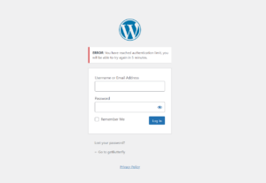 Limit Login Attempts in WordPress