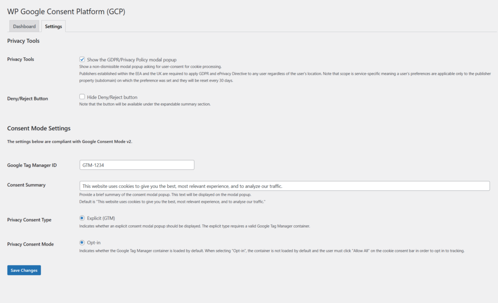 How to Correctly Configure GDPR Privacy and Google Consent Mode v2 ...