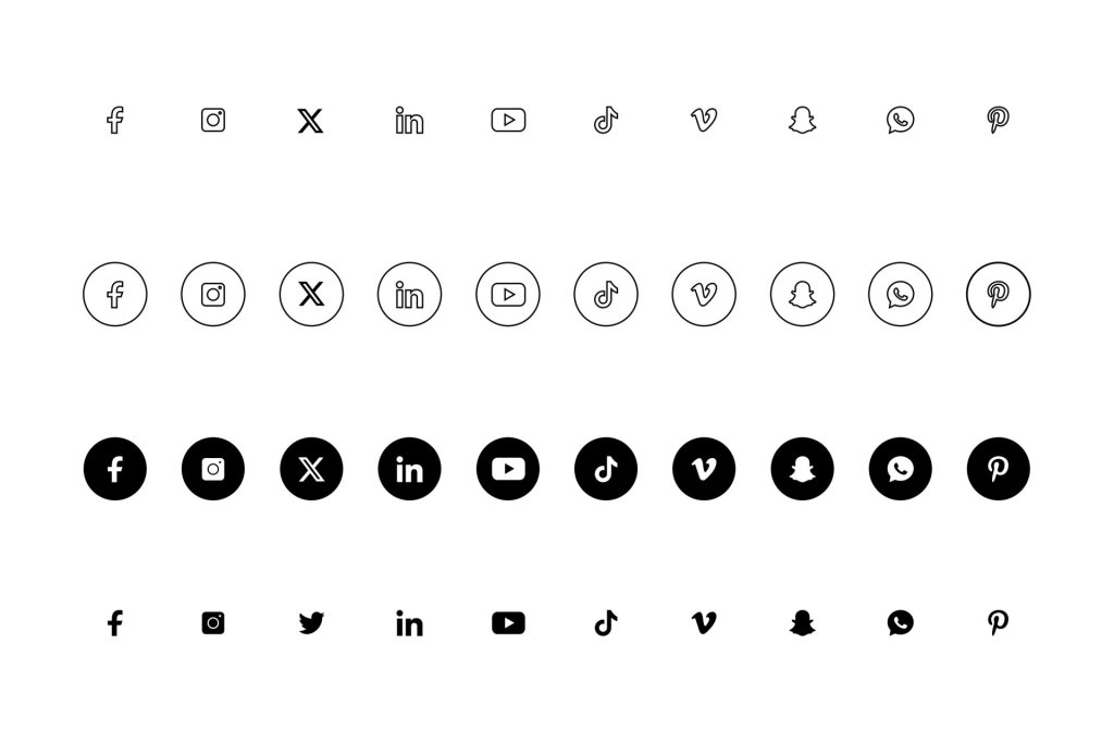 Social Icons in the Block Editor